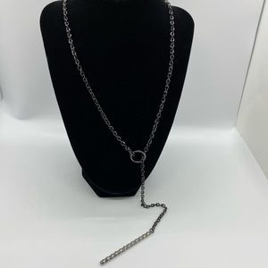 Lia Sophia Monolith 26” Lariat Necklace
